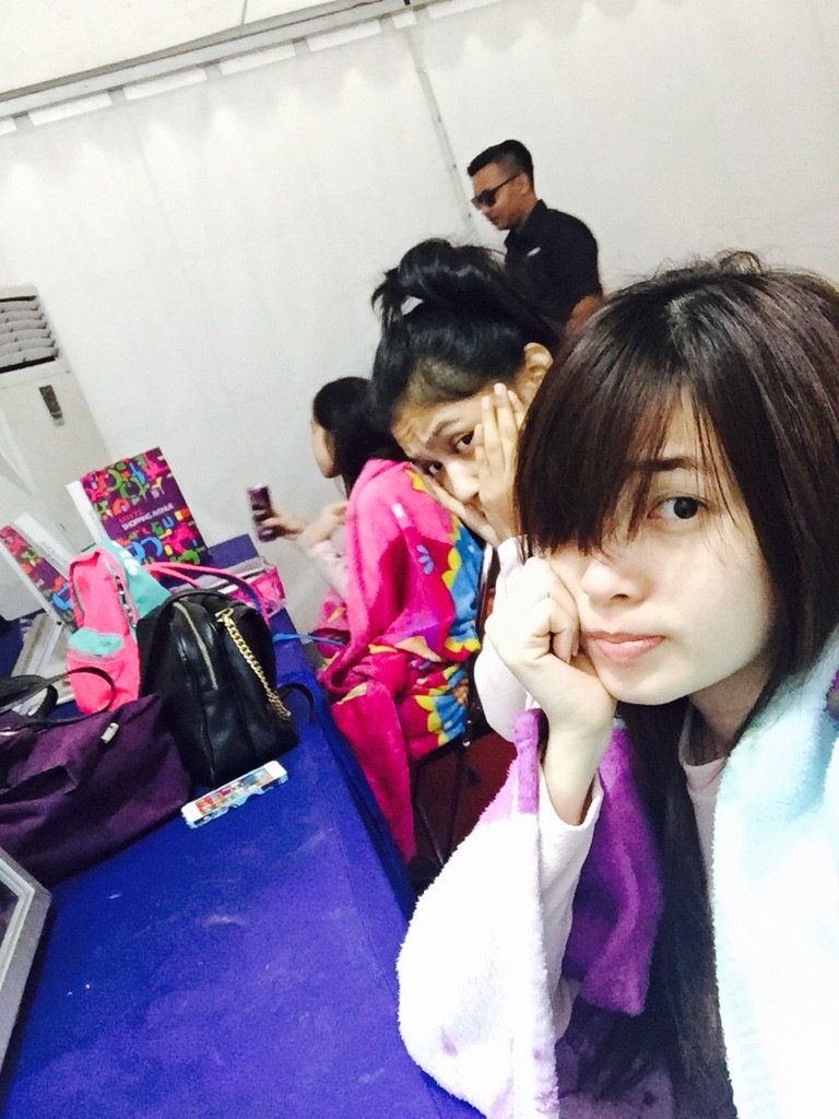 Udah sampe lokasi.. Hmmm masi ngantuk 💤😴😴