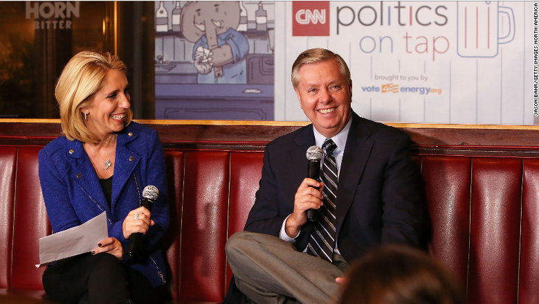 If elected, Graham would be the 1st lifelong bachelor as president since 1856 cnn.it/1jSgVTP #GOPDebate