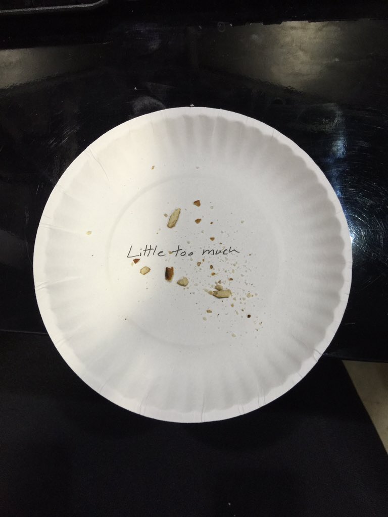 DeMarcoPolo29's tweet photo. There's a "little too much" on my plate right now. #StressAwarenessDay #OnTheRise #AlwaysKeepFighting #BlimpWatch https://t.co/MgxWv1I97G