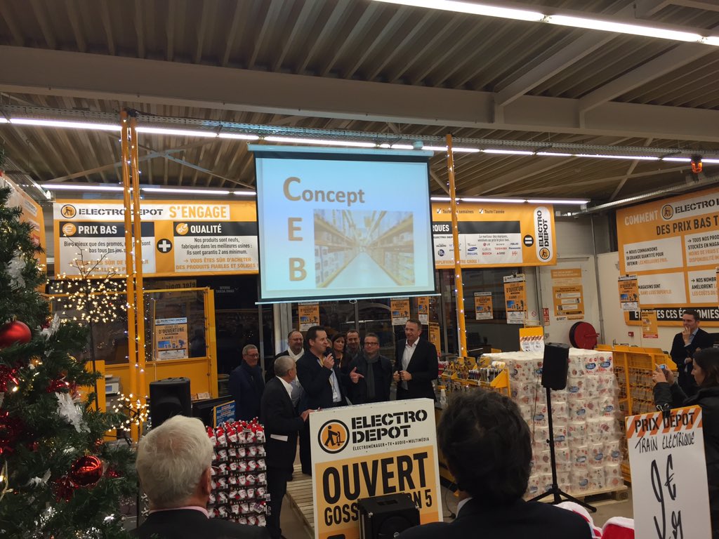 stephane_march's tweet photo. Le premier dépôt Belge ouvre demain. @electrodepotfr avec vous. Puissance 67 ! 
#electrodepot https://t.co/0GbkwfIMa2