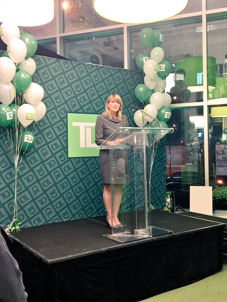 Fabulous grand opening at our newest branch in MTL. 1350 Rene Levesque <a href="/mitch_michaud/">Mitch michaud -TD</a> @ThomasDyck_TD