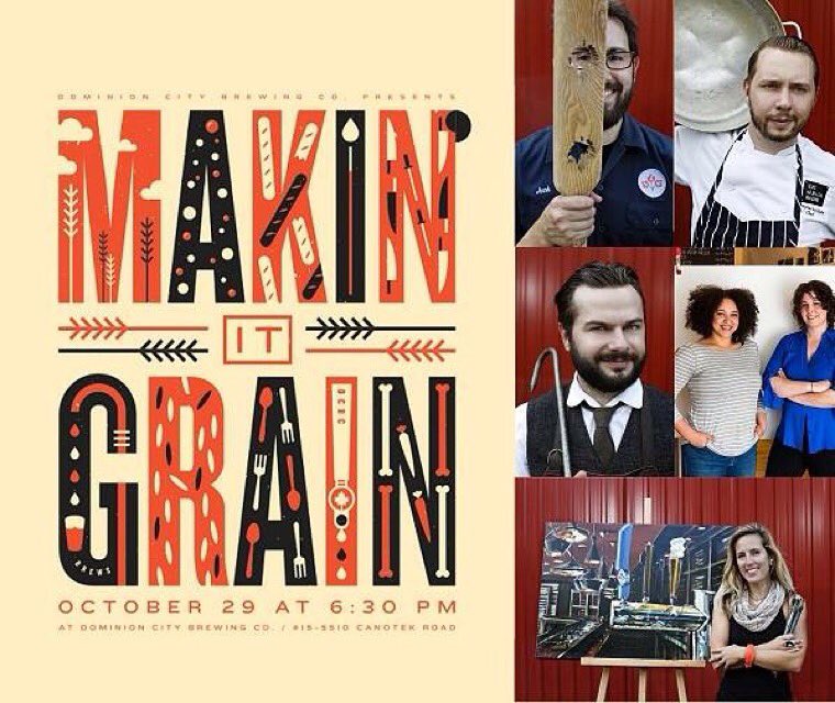 BytownChefs's tweet photo. Are you excited for #MakinItGrain tomorrow? We sure as hell are! 👏🏻🤘🏻 https://t.co/NqHib6oOmD