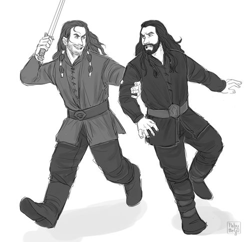 DisOf_Durin's tweet photo. My brothers #Thorin #Frerin https://t.co/8s9PZPDaXo