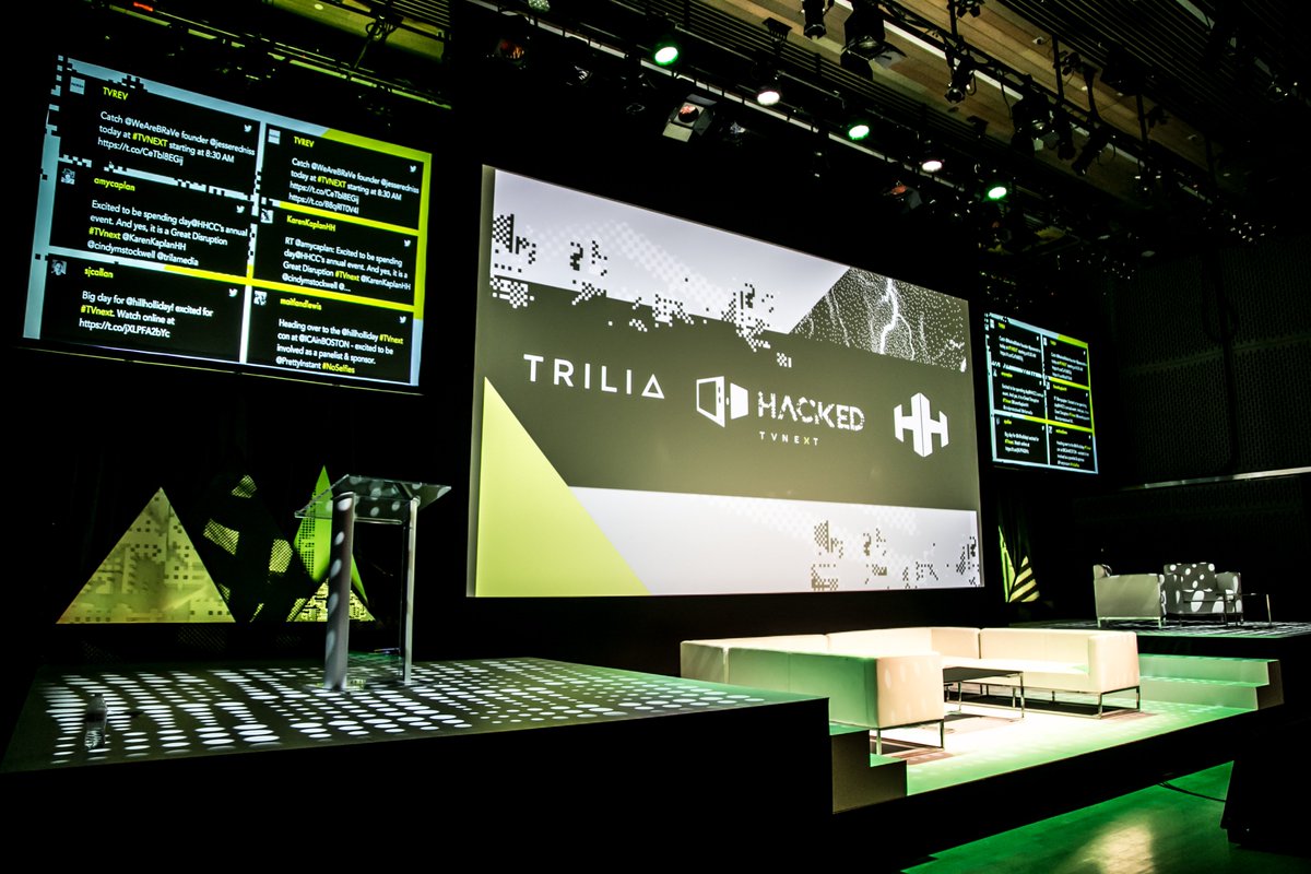 McProulx's tweet photo. Four #TVnext pics that showcase this year's stage &amp; set. https://t.co/xvJZc6URYK