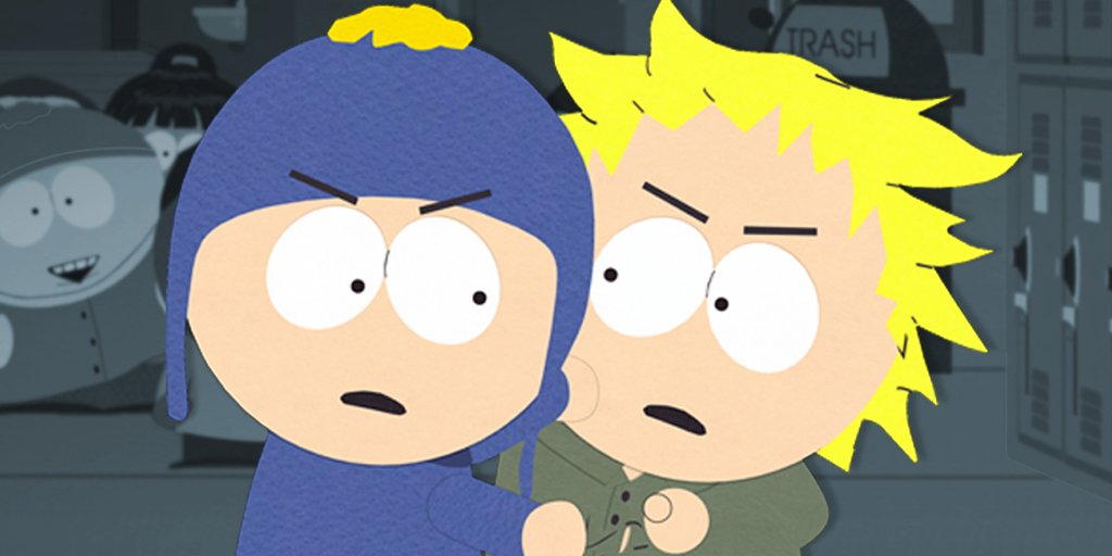 SouthPark's tweet photo. A romantic relationship between Tweek and Craig hits South Park -- TONIGHT @ 10p! https://t.co/ZXmSYMeTzh