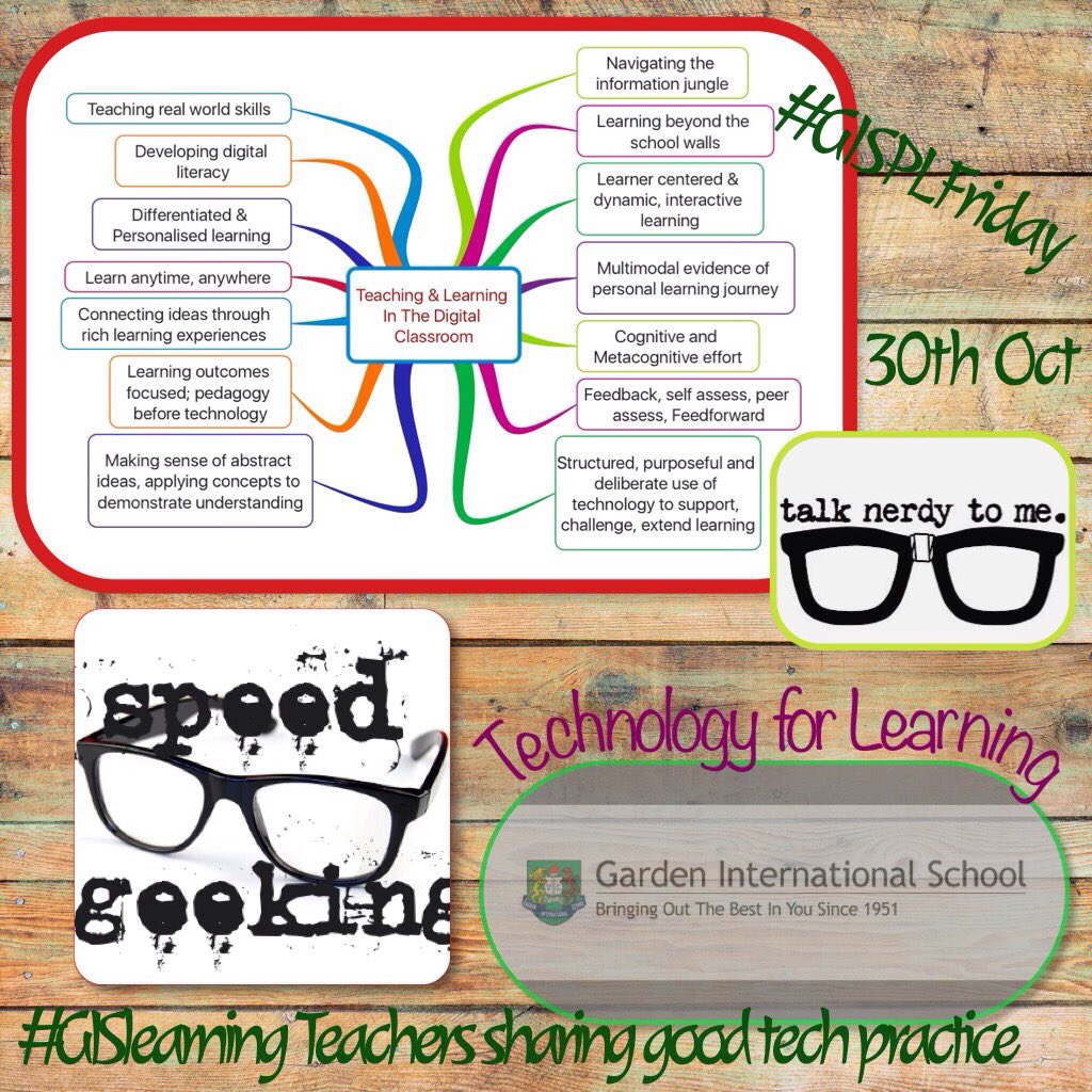VipulaSharma1's tweet photo. Fantastic range of Tech in learning ideas to be shared at #GISPLFriday by #GISlearning teachers #GISSpeedGeeking https://t.co/YQRbflVmtI