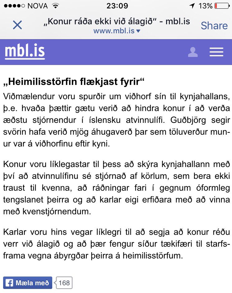 Rök þeirra eru eflaust byggð á einhverju hávísindalegu. Ég myndi ekki vita það,kemst sjaldan út vegna heimilisstarfa