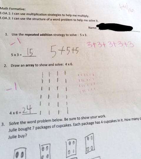 copano's tweet photo. El simple exámen de matemática de tercer grado que tiene dividido a todo Internet https://t.co/BxLDsmp8eR https://t.co/nIssoVXk4G