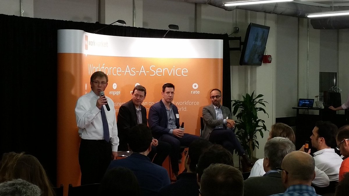 RussellSachs's tweet photo. .@workmarket hosting #BeyondUber with @fredwilson @BradleyTusk to discuss on-demand economy https://t.co/9o0gHllXqf
