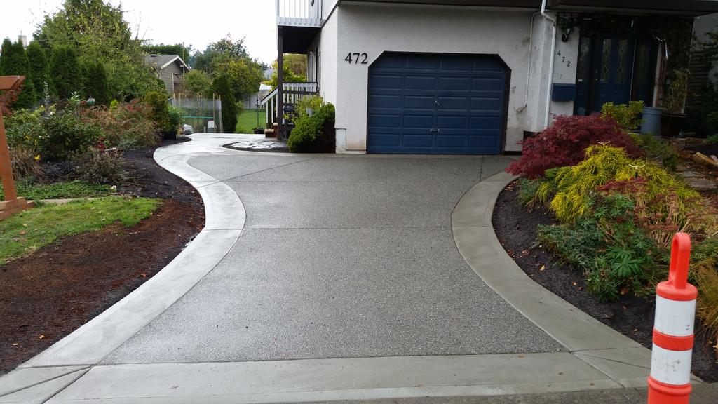 call authentic landscaping for all your concrete needs