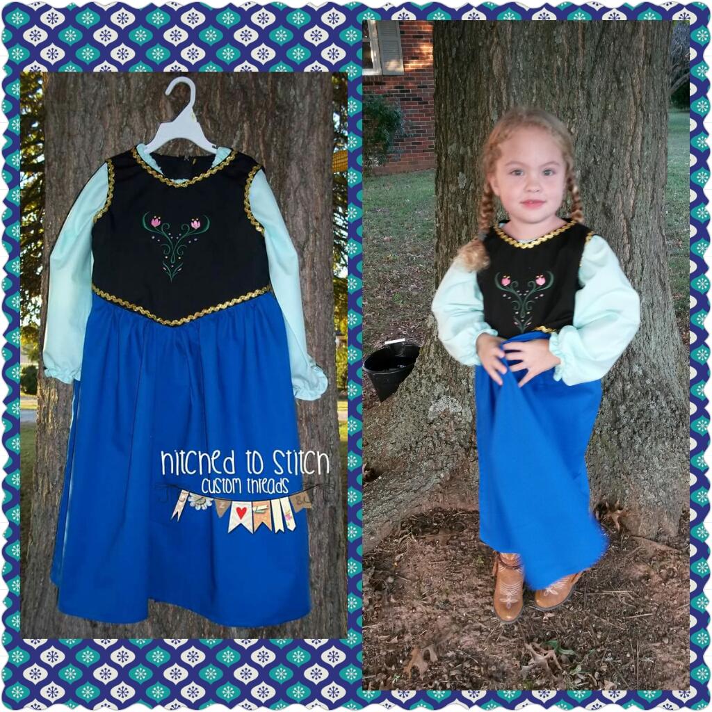 hitchedtostitch's tweet photo. Princess Anna 2 pc dress #Halloween #disneyfrozen #Frozen #princessanna #princessbirthday #birthday https://t.co/Jy8mY2Uio8
