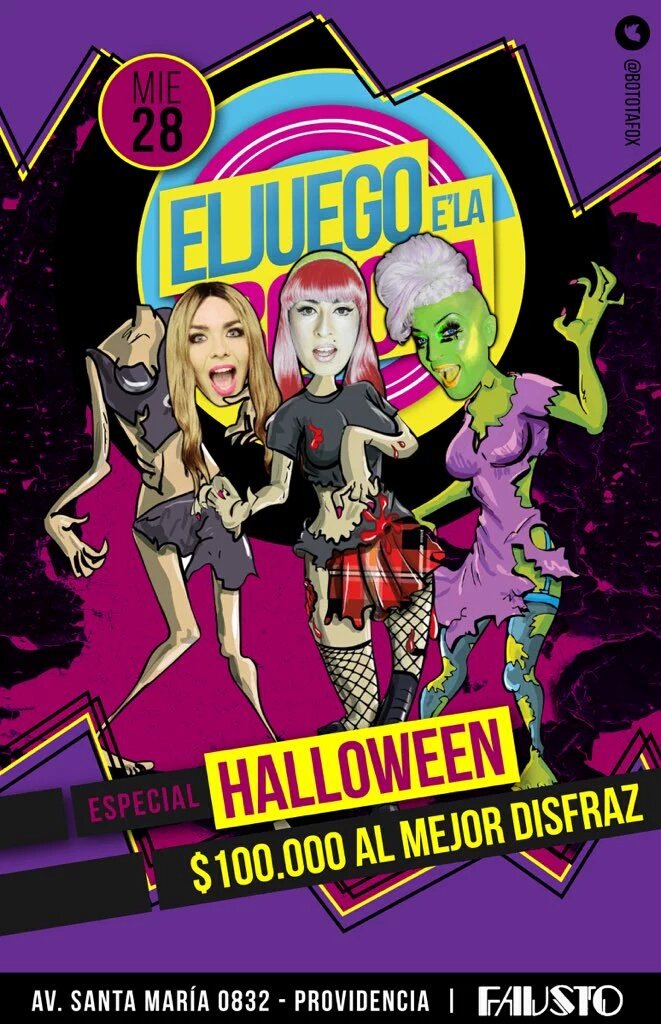 fansferbrown's tweet photo. Hoy En Fausto #JuegoBotota 💅 Especial #Halloween No Te Lo Pierdas😍🌸 @Fersbrown @BototaFox @dragrandy https://t.co/pOOqx9R4tW
