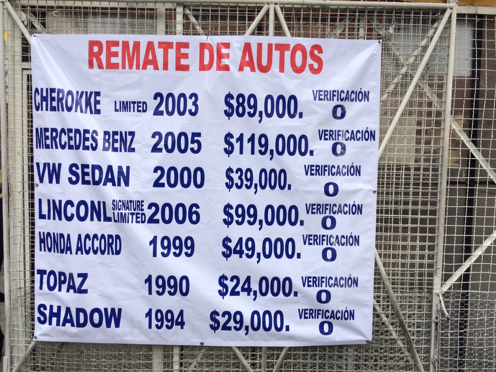 AutosReforma's tweet photo. Aprovecha el remate de autos, llévate el tuyo #NoTeLoPierdas 
@Recomiendodf @LaCondesa_ https://t.co/9UTF7pNwuW