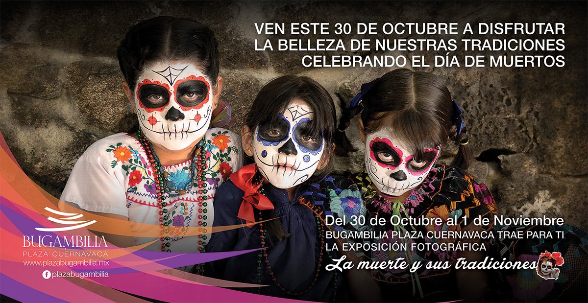 bugambiliapc's tweet photo. Ven a la inauguración de la exposición La Muerte y sus Tradiciones este 30 de octubre. ¡Va a estar para morirse! https://t.co/rKoinQzKc1