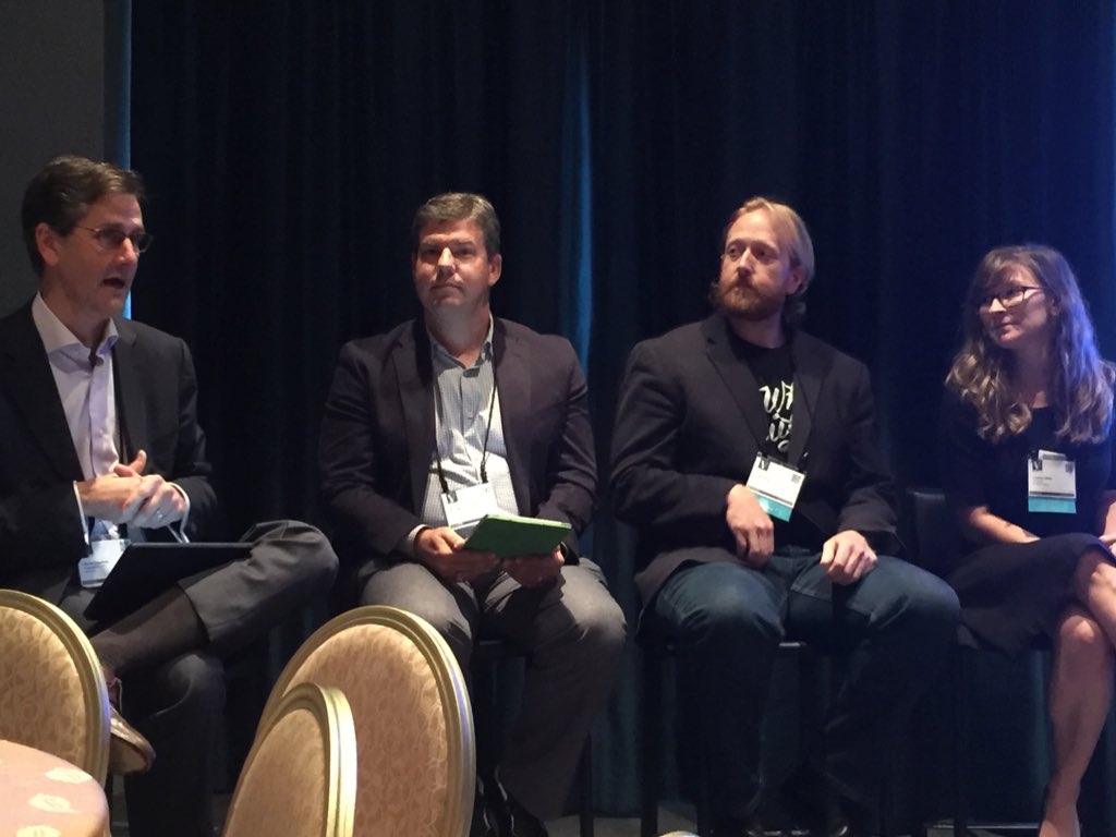 danielehorton's tweet photo. Listening to Lindsey Baker w/ @bldgrobotics speak about "The Future of Energy Management" @ #VERGEcon #VERGE2015 https://t.co/eCgJaAnuQ7