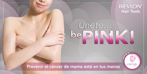 RevlonHT_Mx's tweet image. Detecta oportunamente el cáncer de mama #ÚneteBePink con #RevlonHT