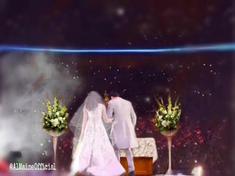 ALMaineOfficial's tweet photo. Sana ganto din, sana Saksi din ang AldubNation sa pagiisang dibdib nila :) RT if you agree :)
#ALDUB15thWeeksary https://t.co/6gkyWwXPoz