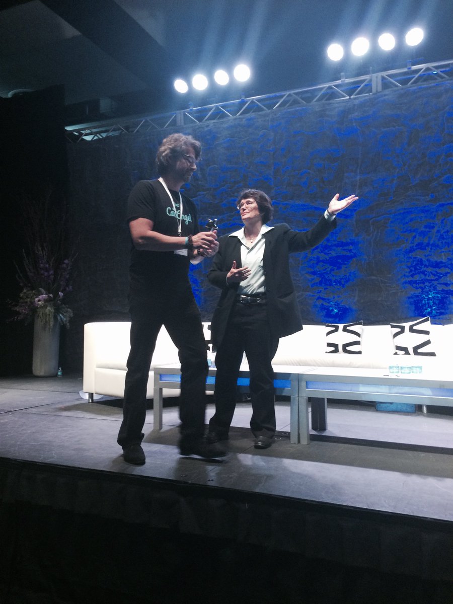 HTCONF's tweet photo. #HTCONF @mycareangel takes home The People's Choice Award! Congratulations!!! https://t.co/UhOJo61nnd