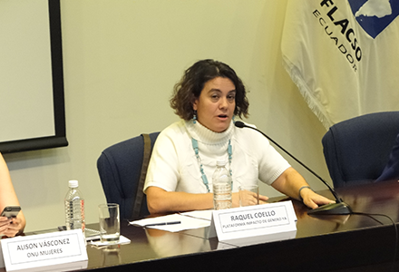 onumujeresEcu's tweet photo. Comentarios de Raquel Coelho acerca del #WomensProgress2015 en @FLACSOec https://t.co/rnIUCAoj9x