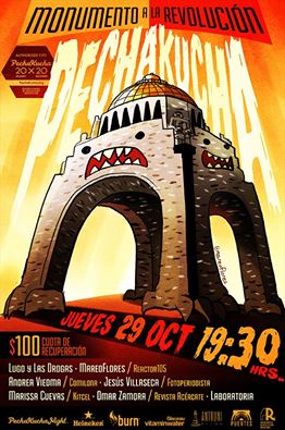 Lugoylasdrogas's tweet photo. ¿Apartaron mañana para vernos en #PKDF? Voy a echarme una plática y quiero tomarme fotos con ustedes @PechaKuchaDF https://t.co/iov26H2yyk
