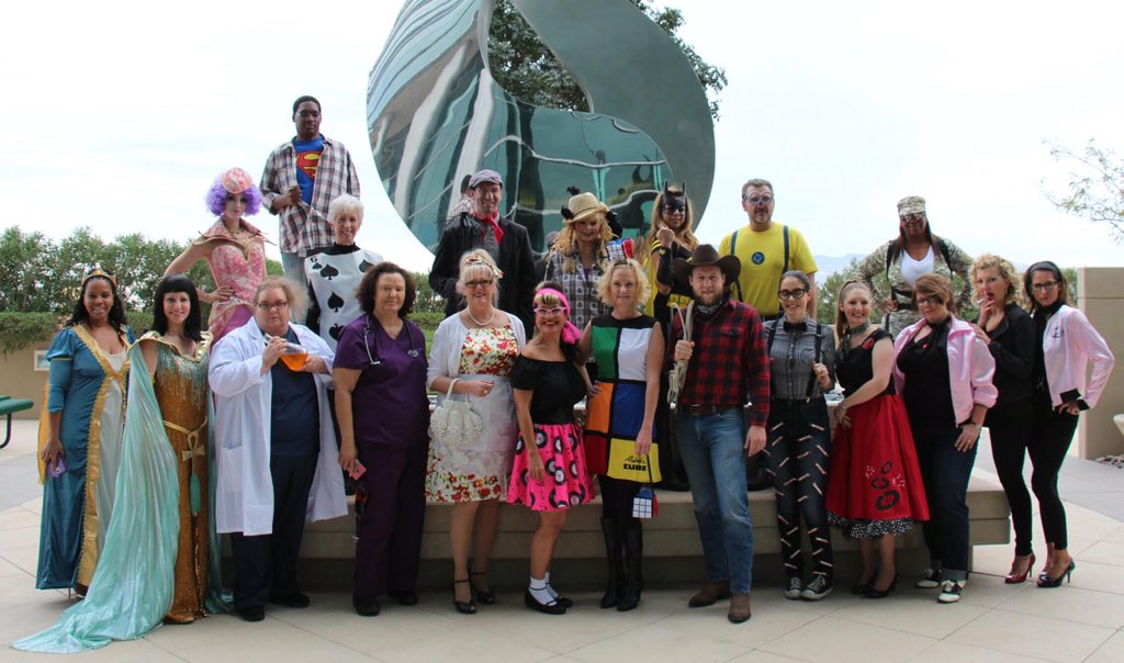 Happy Halloween from our friends on 16.