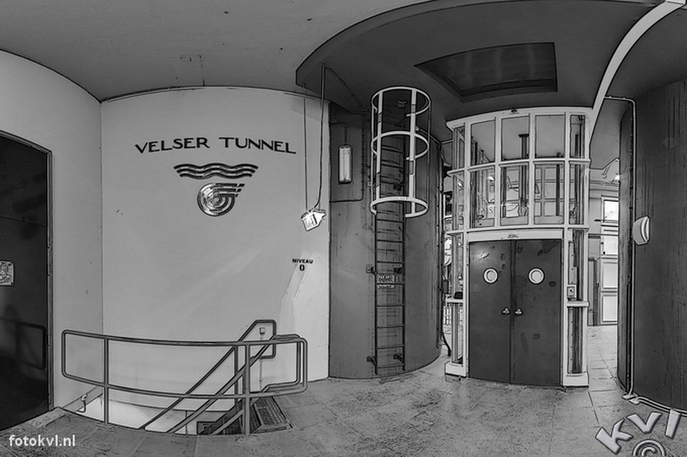 Nogmaals de #catacomben 'van de Velsertunnel met nieuwe fotos bit.ly/1XzWMA0 via <a href="/fotokvl/">Ko van Leeuwen</a> <a href="/velsertunnel/">Velsertunnel</a>
