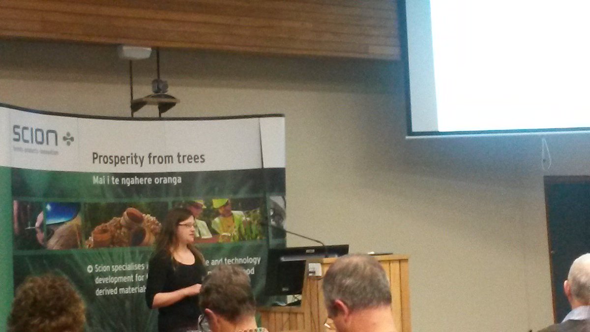 DungeyHeidi's tweet photo. Enjoying Lucy MacDonald's talk on filtering SNPs in exome GBS in Pinus radiata #Mapnet @scion_research -clean first! https://t.co/4QGoXOzZFR