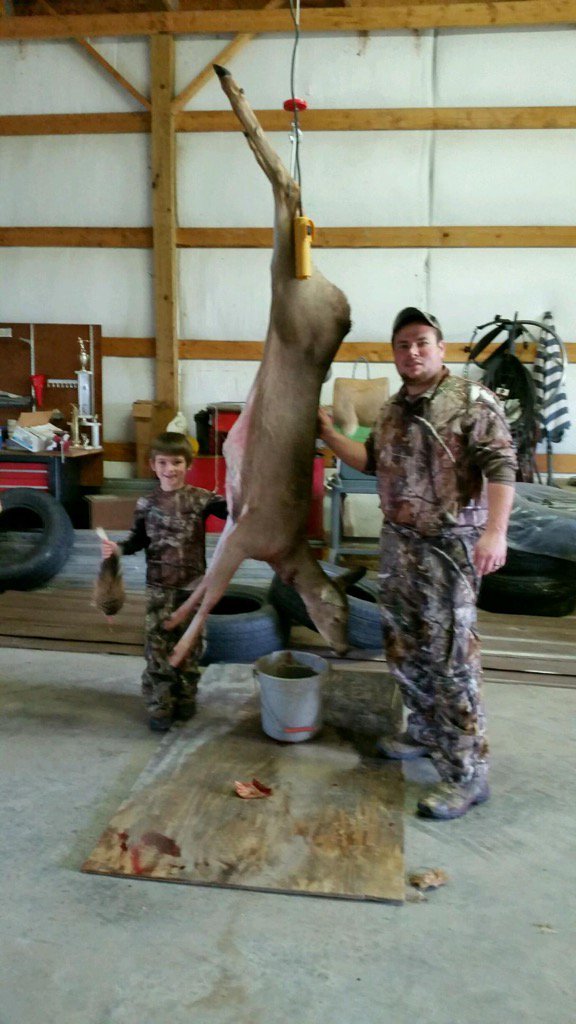 1fulldraw's tweet photo. Freezer is full!! #browndown great job trigger!! https://t.co/zWqA192Vl4