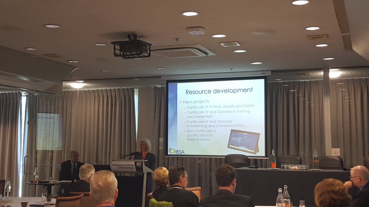 IBSA_SalesTeam's tweet photo. Our national sales manager Louise speaking at the #AUSTAFE Conference. A great day to be in Canberra. https://t.co/PfCl7kGxxn