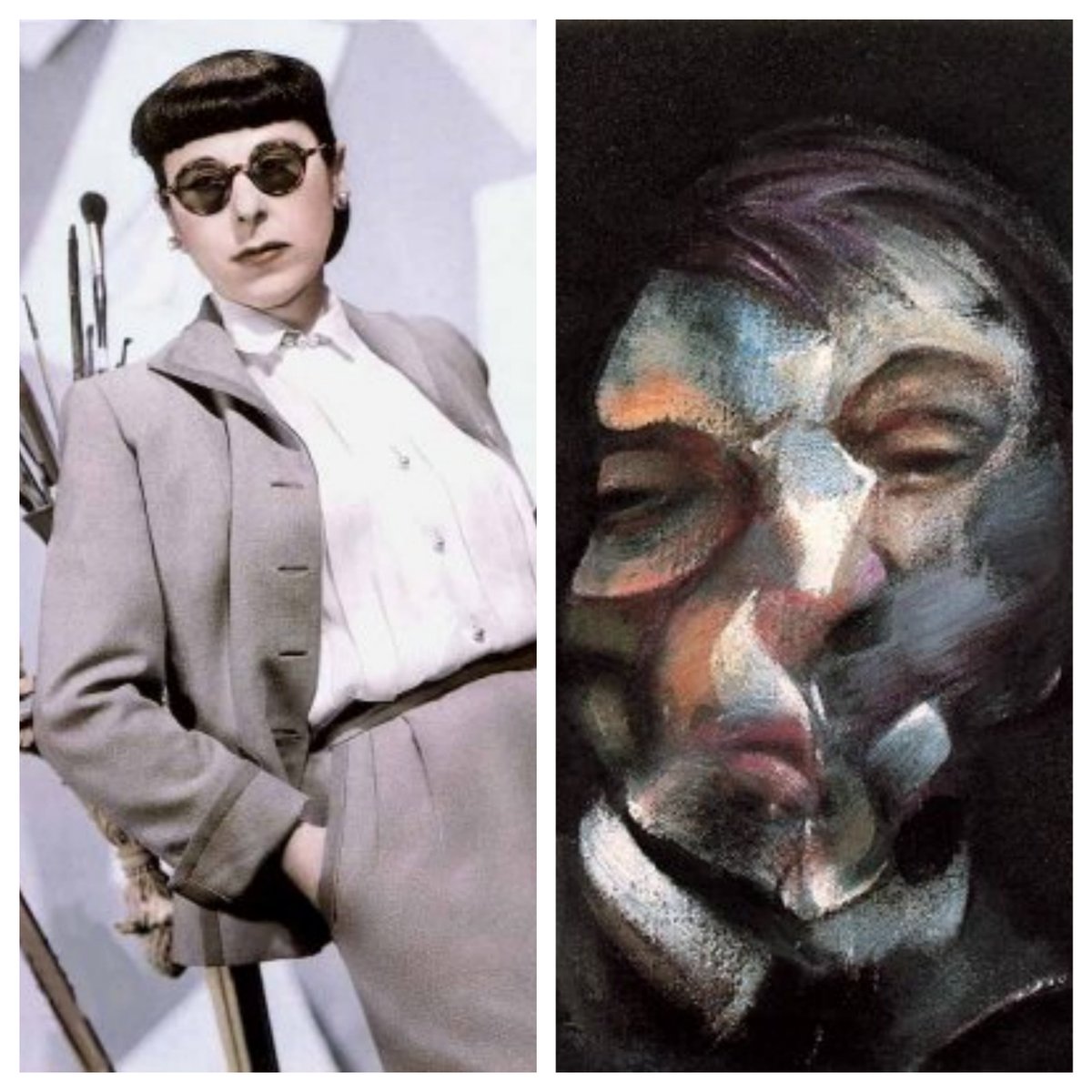 Samford_Visual's tweet image. Happy Birthday to Edith Head and Francis Bacon! #samfordarts