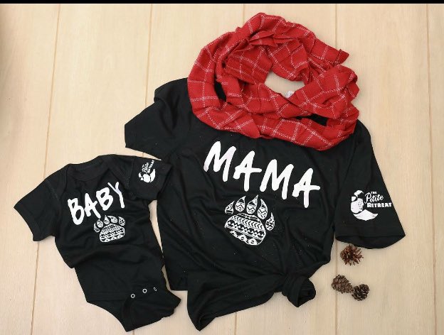 mimibands's tweet photo. #mamabear #babybear #dadabear #mommyandme #matching #saratogasprings #shopping #fashion #momfashion #babyfashion https://t.co/uiYT1v1AF7
