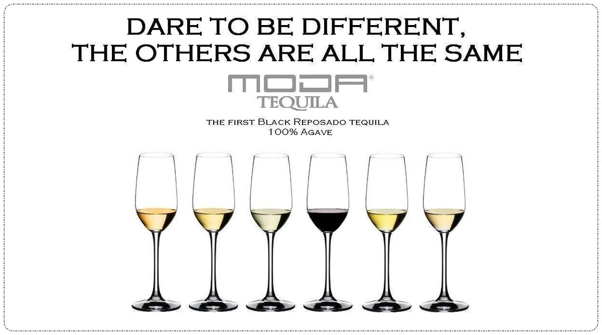 ModaTequila's tweet photo. Dare to be Different!
Moda Tequila Black Reposado https://t.co/VTz7Ai5NK9