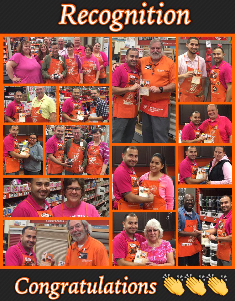 1THD3's tweet photo. Recognition at its BEST!!! Thank You TEAM for your hard work &amp; dedication to Customer Service 👍 https://t.co/TseG4BO7K3
