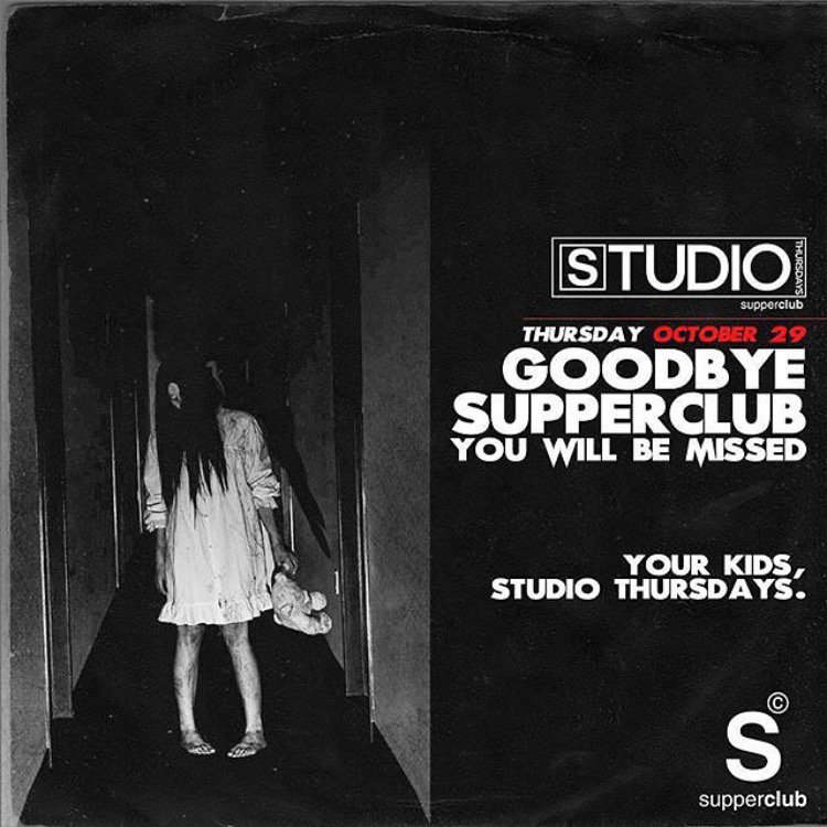 Tmrrw night join us for the last #StudioThursdays! Two more days until our final farewell party!

VIP: 213.327.5166