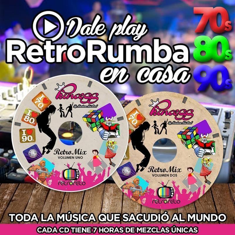 RetroReto's tweet photo. Arma tu Rumba con #DiscoMusic70 #Changa80 #Techno90 Pedidos: 0424.274.1771 https://t.co/ED5bXe2r7n