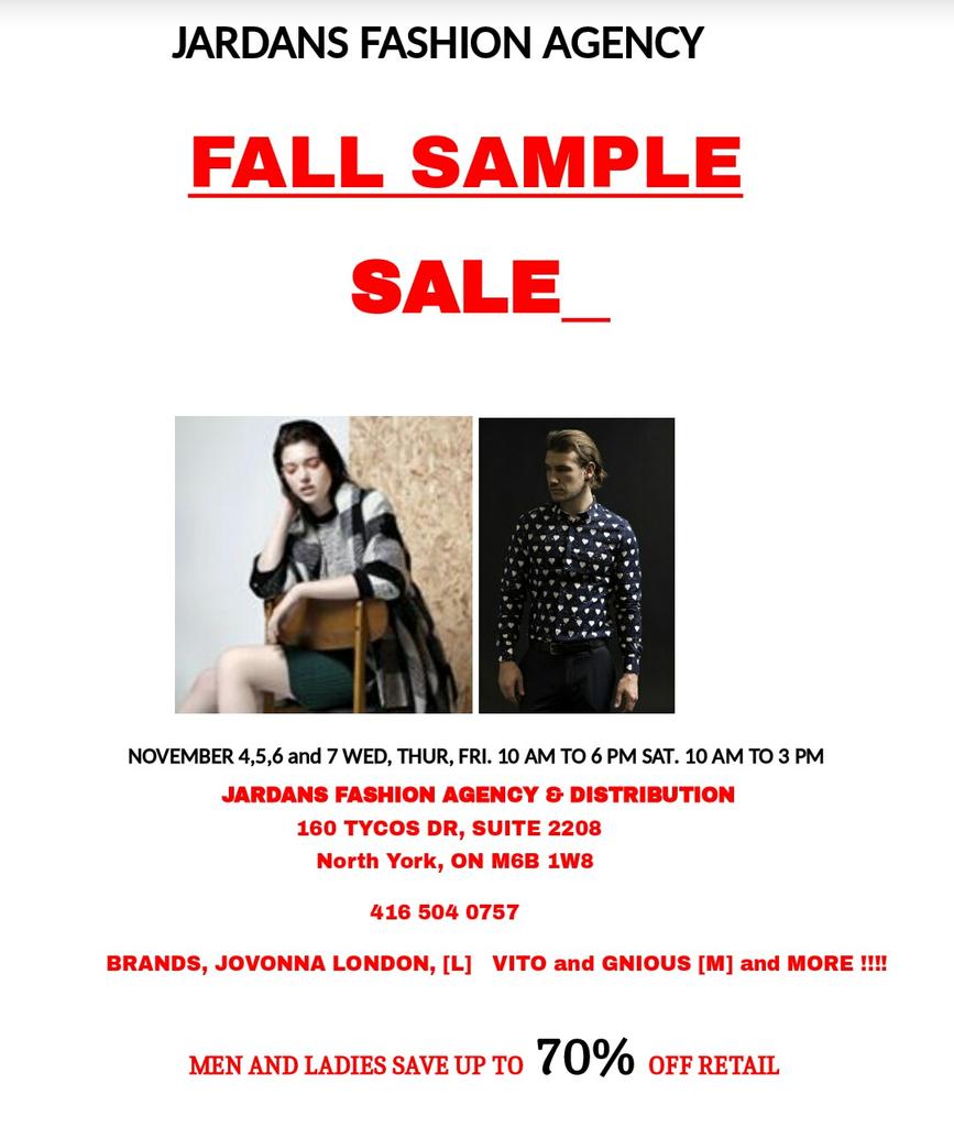 lilmsfrugalTO's tweet image. Jardans Sample Sale wp.me/pt5Hc-2mJ mens and ladies #fallfashion #samplesaleTO ##earlyprezzie #newduds