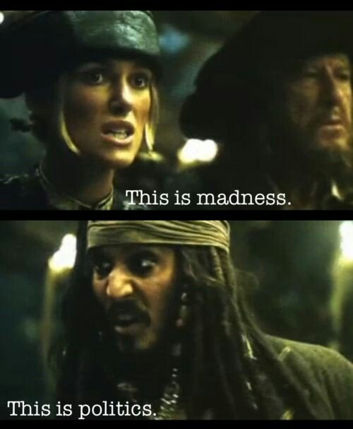 muirnemoore's tweet photo. How I feel watching the #CNBCGOPDebate   #GOPDebate #thisismadness #thisispolitics #potc #piratesofthecaribbean https://t.co/yEfdGYE7ZF