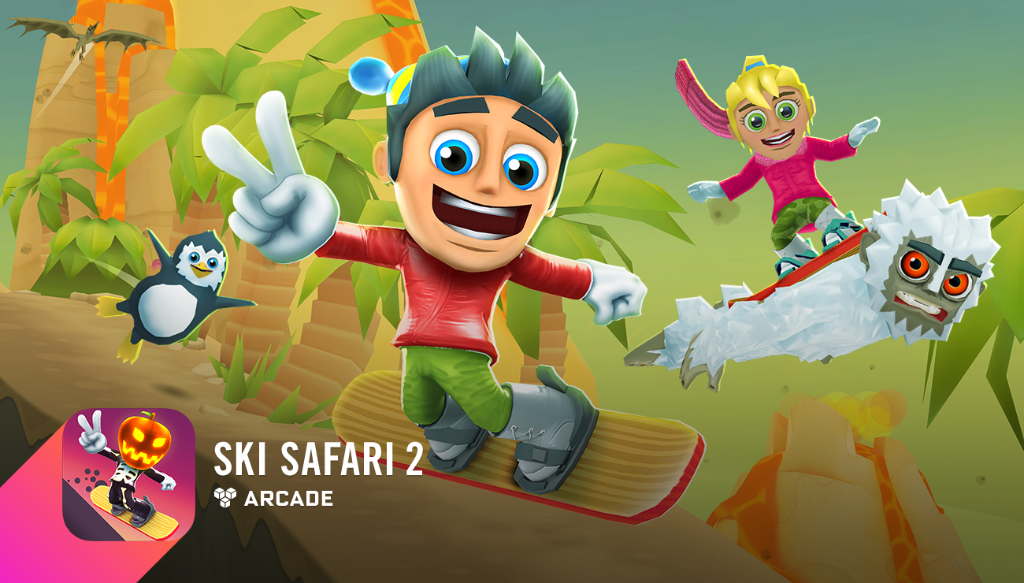 AppStoreGames's tweet photo. 5 Days 5 Great Games. 
Day 4: A wildly entertaining ski-slope adventure.
https://t.co/zbzpi8kn85 https://t.co/ypcmhWOJKQ