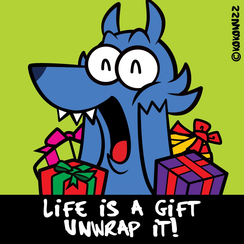 Kokonuzz's tweet photo. #Life is a #gift, unwrap it! #inspiration #motivation #quote #quoteoftheday by #kokonuzz https://t.co/3rWKattVWH