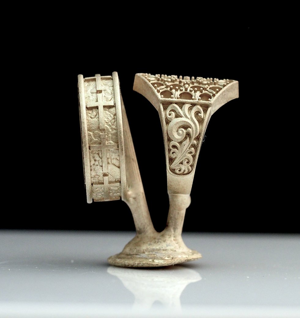 TajsJewelry's tweet photo. 14k white gold raw casting #rawcasting #alternativejewelryshop https://t.co/K4wt6kVC7m