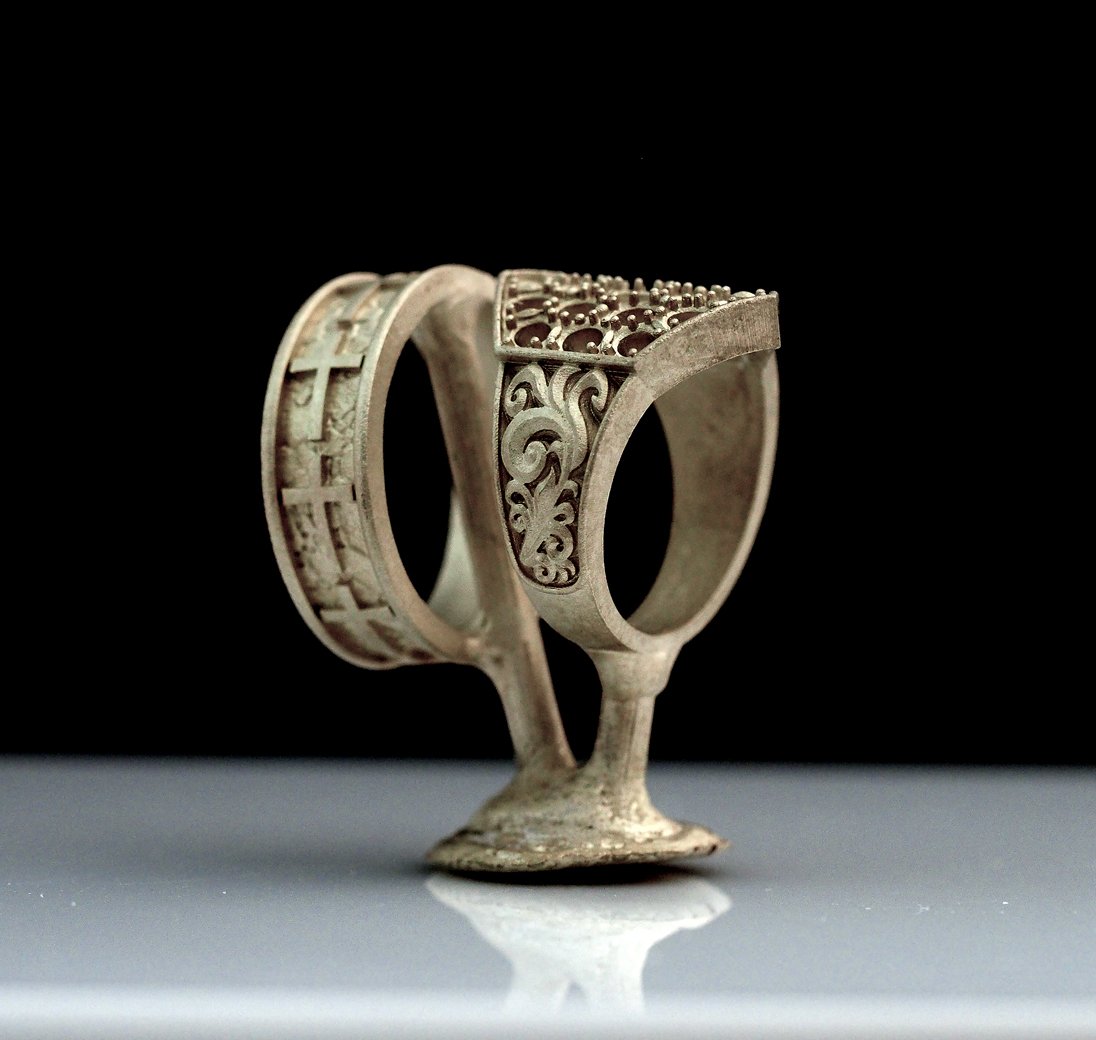 TajsJewelry's tweet photo. 14k white gold raw casting #rawcasting #alternativejewelryshop https://t.co/K4wt6kVC7m