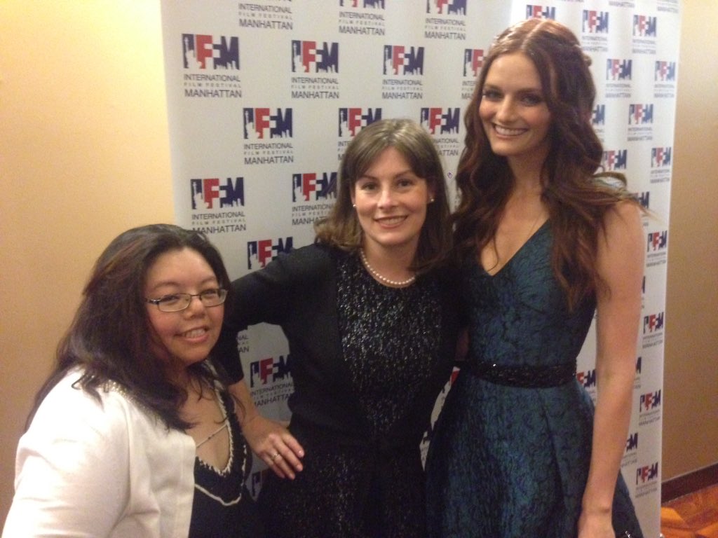 IFFMnewyork's tweet photo. The social media director @Buzzy_Nfamous2u n marketing director @estripe4 welcome @StealingChanel  @LydiaHearst https://t.co/aGJhZp4X73