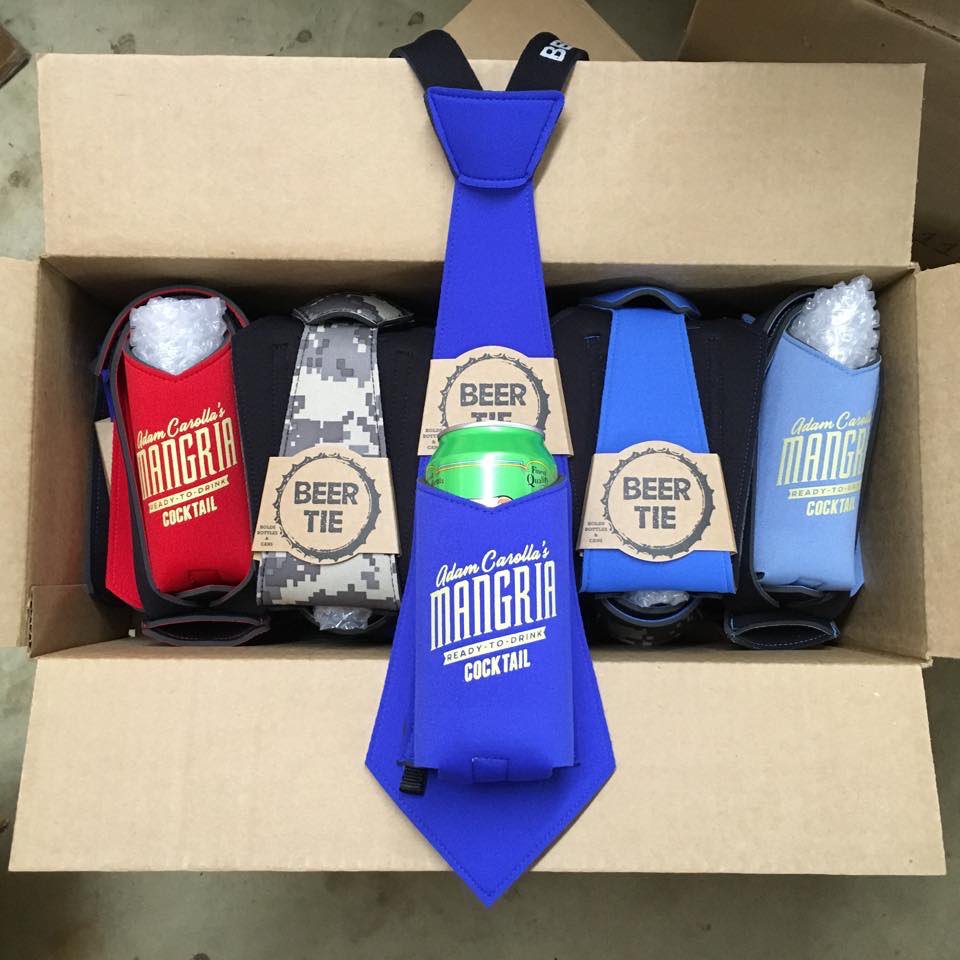 TailgatingChall's tweet photo. Check out the @Mangria custom @TheBeerTie what do you think? #beer #ties #beerpong #tailgate https://t.co/2JCrLM2oSP