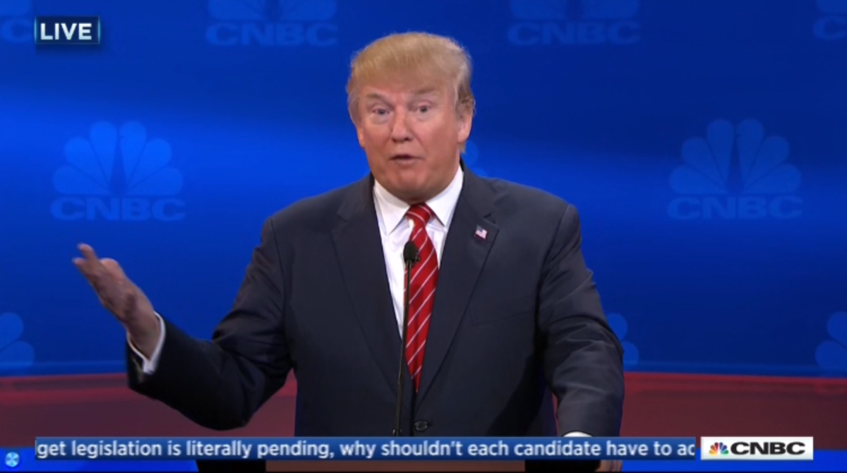 funnyordie's tweet photo. *says he's created tens of thousands of jobs*

*most famous for saying "You're Fired"*

#GOPDebate https://t.co/saujWoza6m
