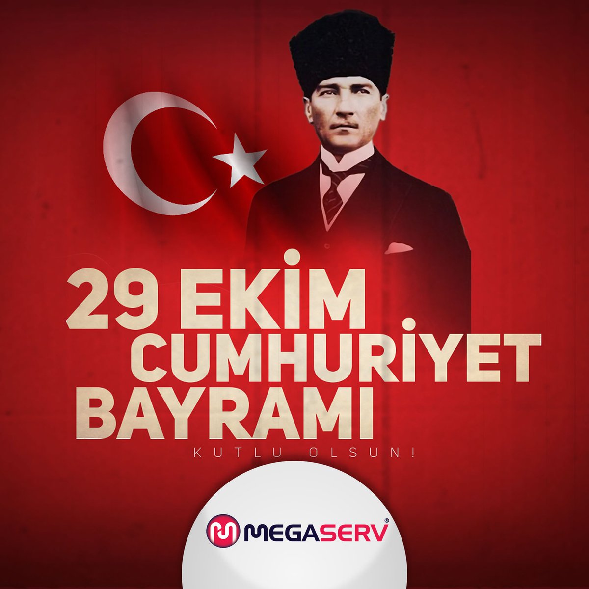 29 Ekim Cumhuriyet Bayramımız kutlu olsun!