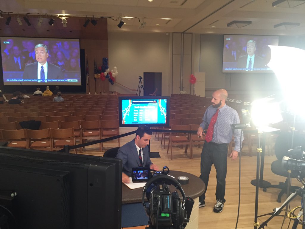 JoeParrisTV's tweet photo. Our post #CUGOP coverage starts in 5 minutes! Tune in here: https://t.co/HFBchnoS9M https://t.co/o4kPky7rCA