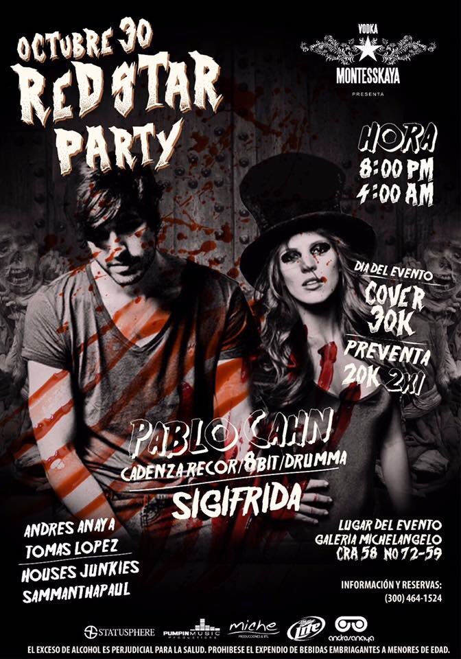 pumpinmusicprod's tweet photo. Nos vemos este viernes en la Galería Michelangelo! #barranquilla #redstarparty https://t.co/ygzytrFkCS