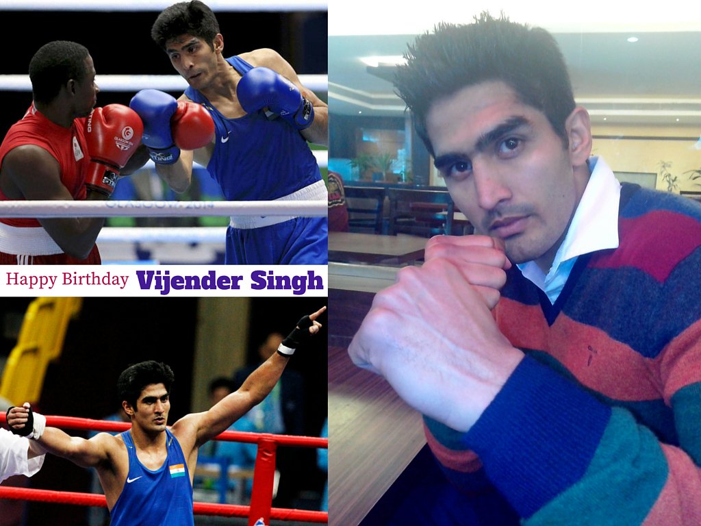 Wallpapers Drive Wishes a Very Happy Birthday To Indian Professional Boxer \"Vijender Singh\" 