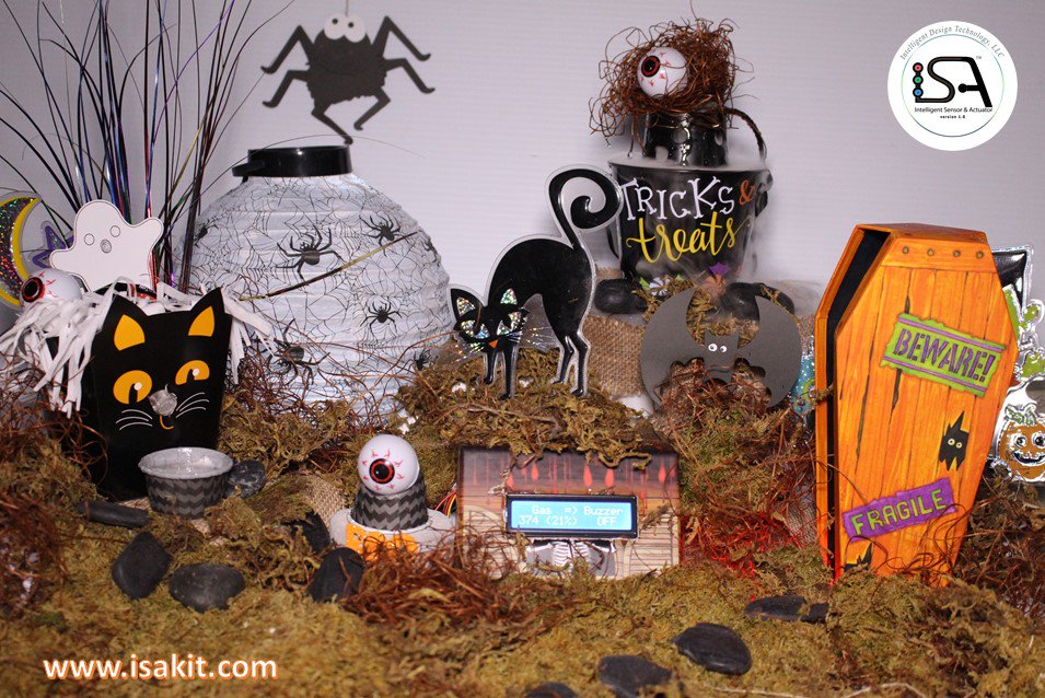 myisakit's tweet photo. #DYI #Arduino #Halloween #STEM #Projects with #gas #sensor #buzzer #actuator #ISAKIT https://t.co/jJhvRB2jxC