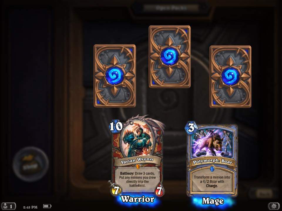 nelsonbordeos's tweet photo. @PlayHearthstone just when i deleted my warrior deck.. Seems like the king is calling me to build a new one. https://t.co/2hZdULwFtg